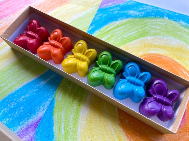 Butterfly Crayons Gift Box