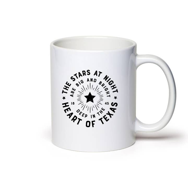 Stars at Night Texas Mug