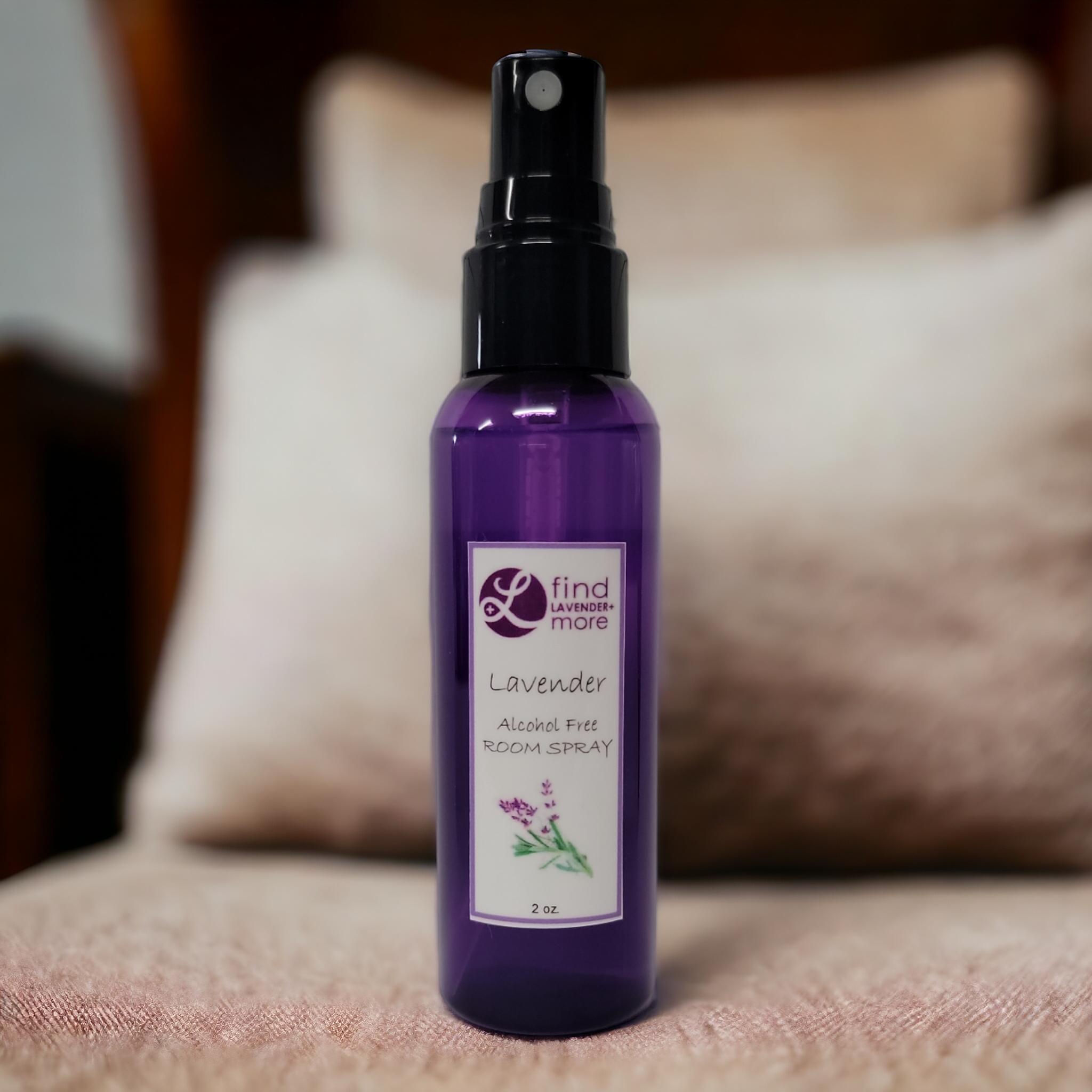Lavender Room Spray Alcohol Free Natural Air Freshener Home Scent