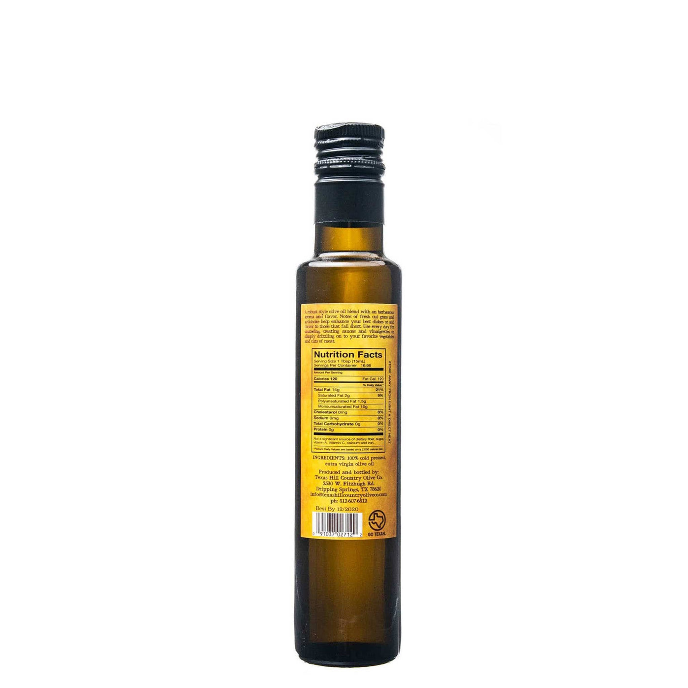 Texas Miller's Blend Extra Virgin Olive Oil - 250ml