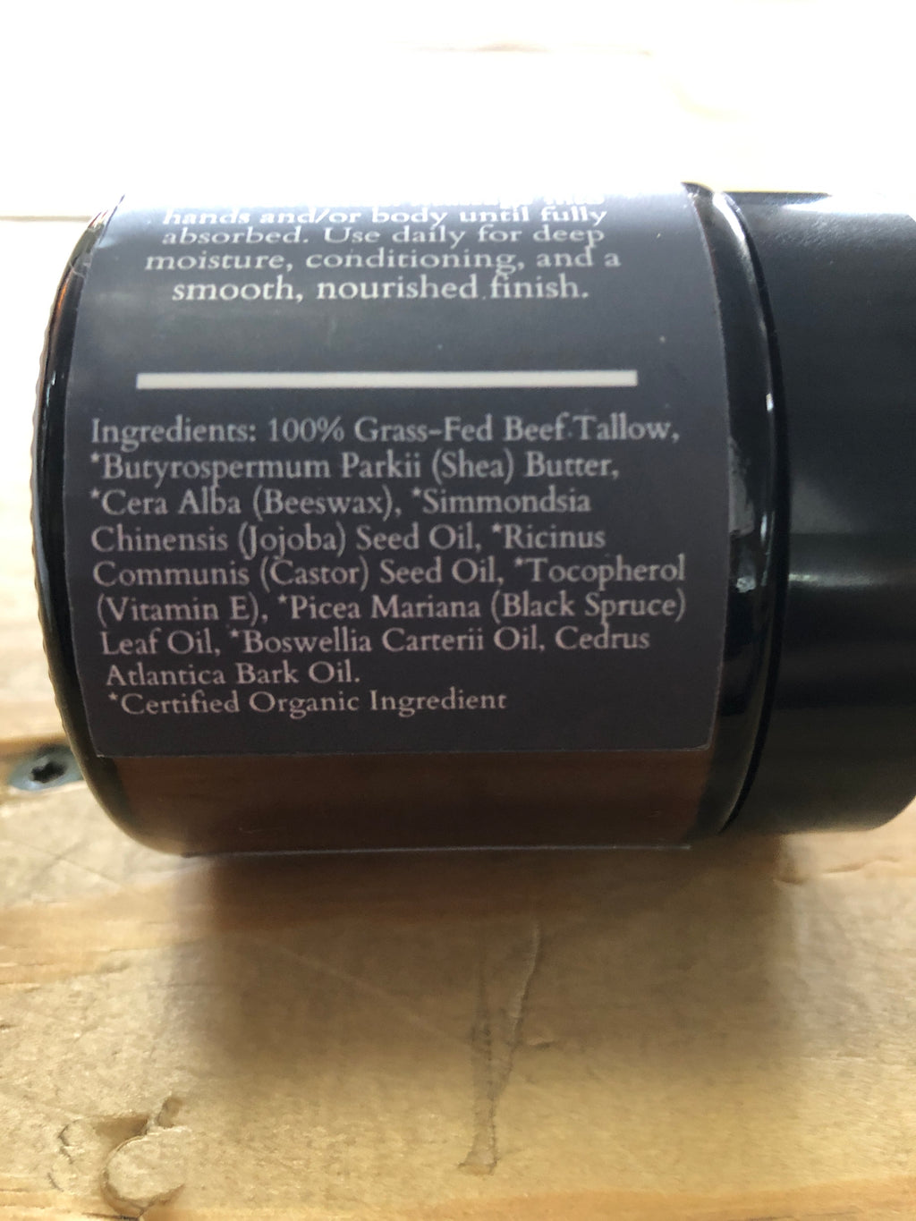 Tallow hand & body butter