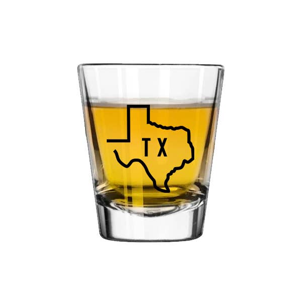 Texas State Shot Glass