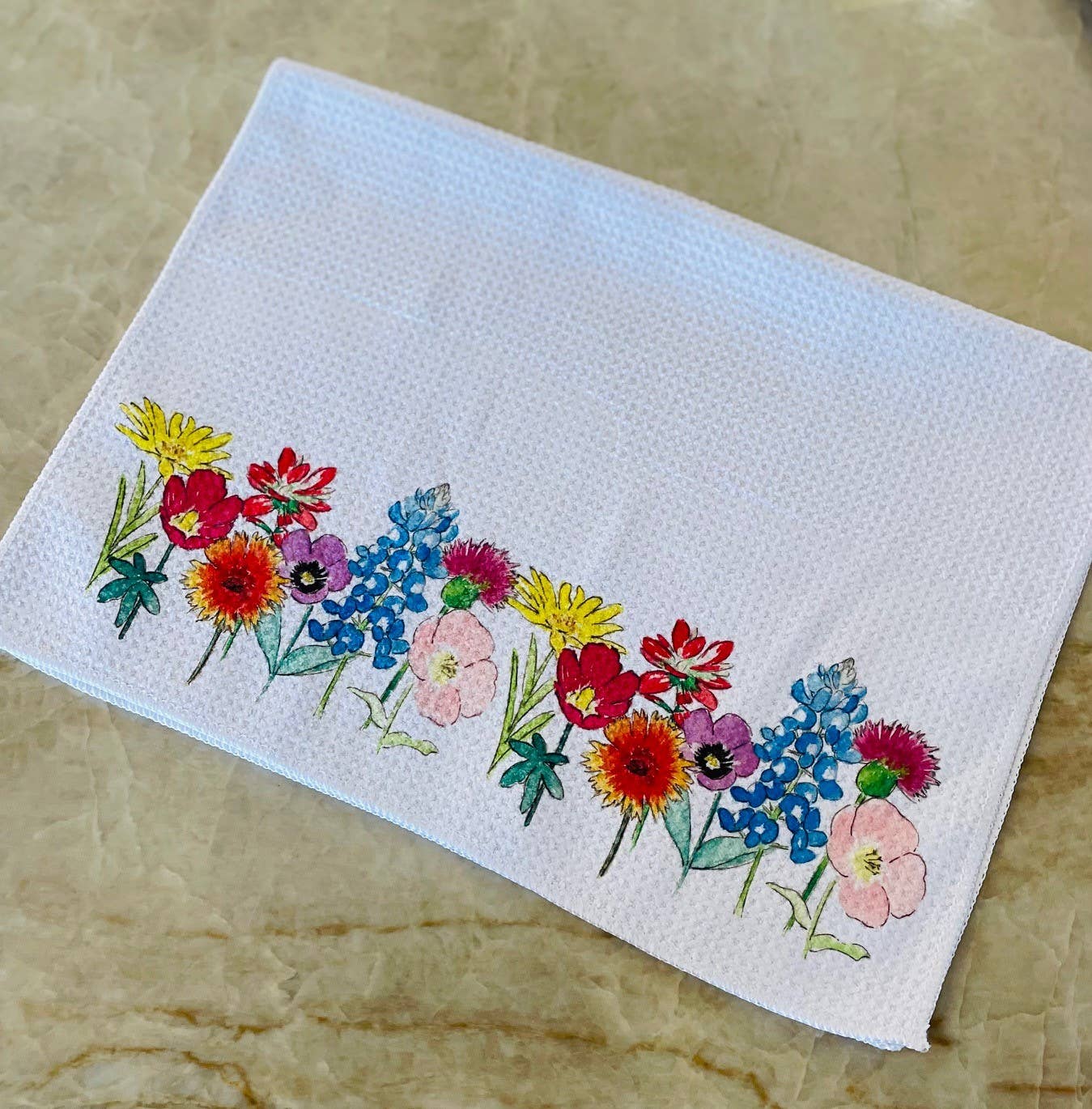 Texas Wildflower Towel