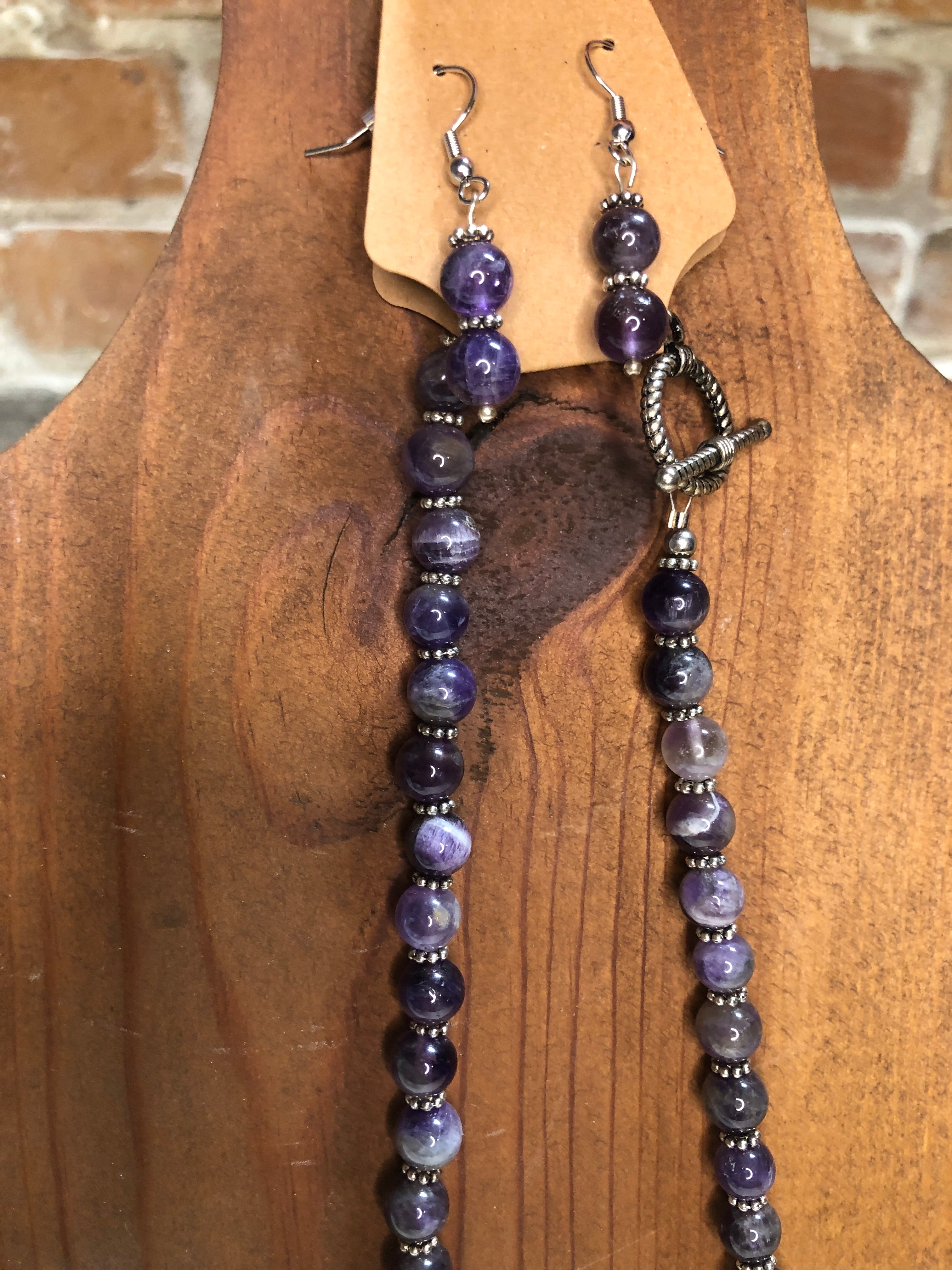 Lapidolite amethyst