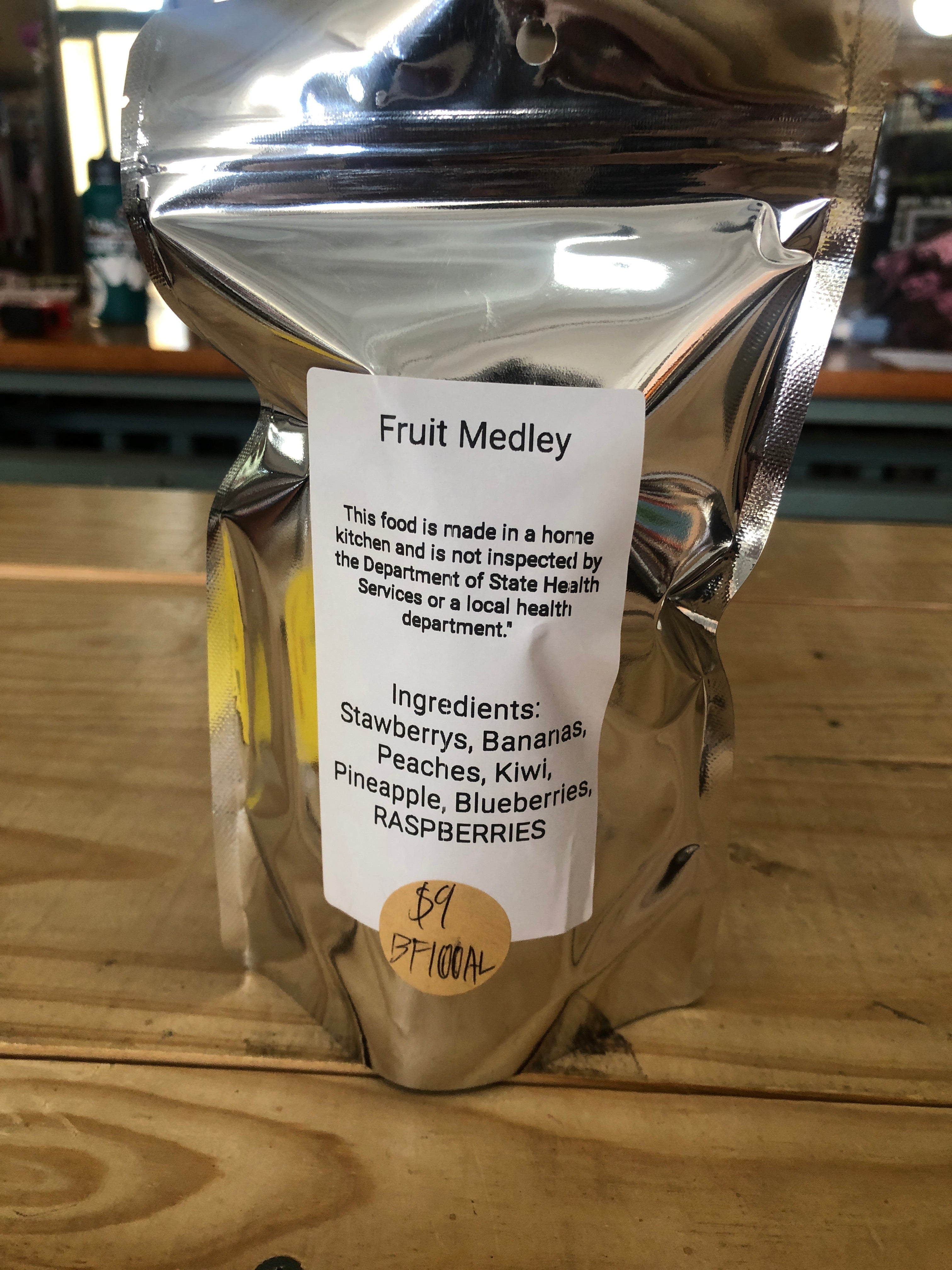 Freeze dried fruit medley