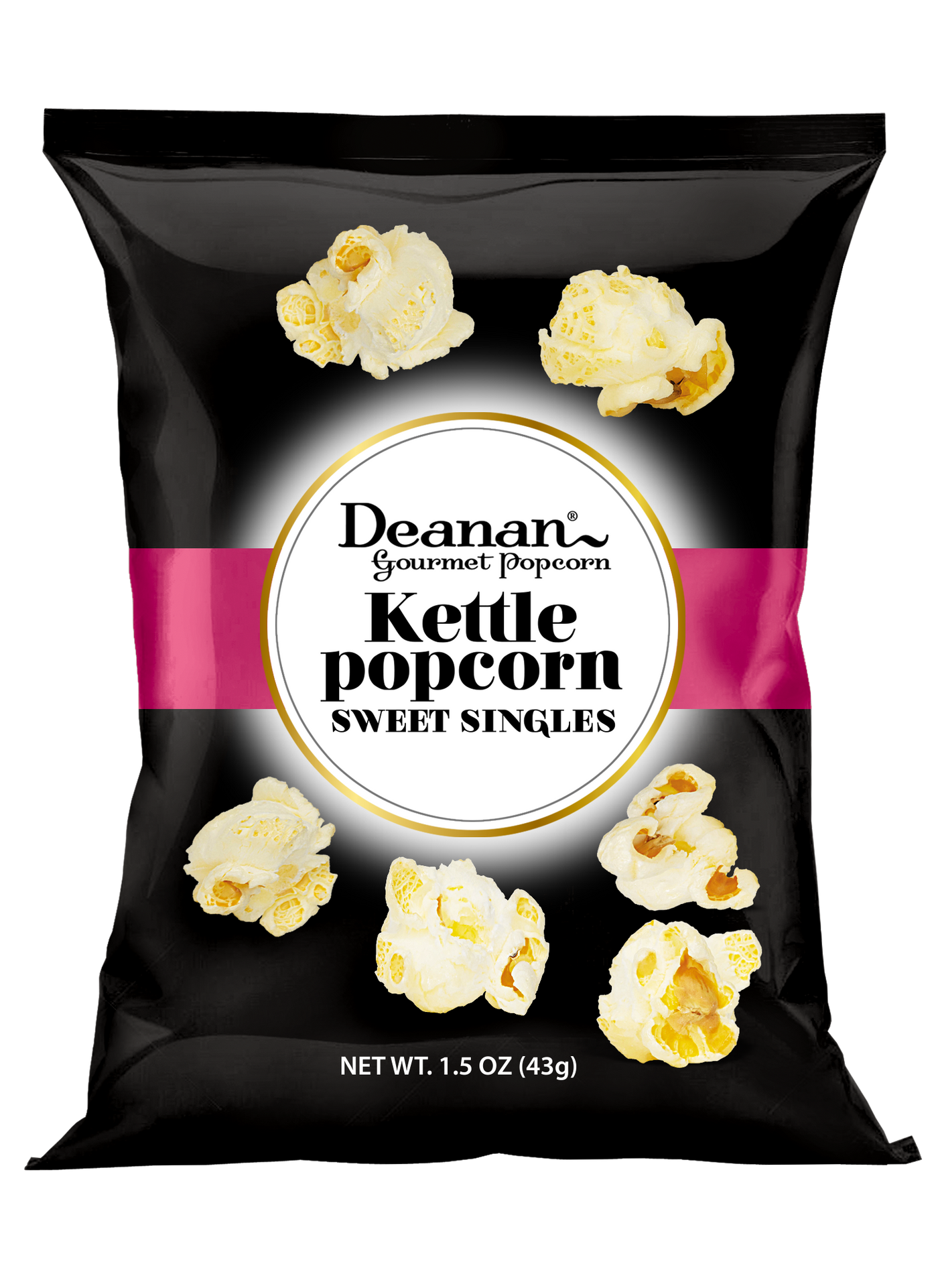 Kettle Popcorn - "Sweet Singles" - 100 Count