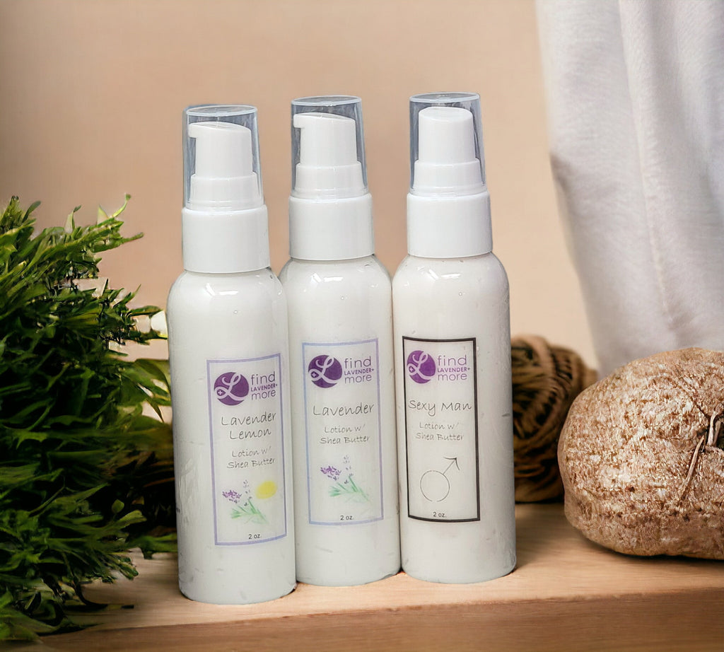 Lavender Shea Butter Lotion Natural Moisturizer Skincare
