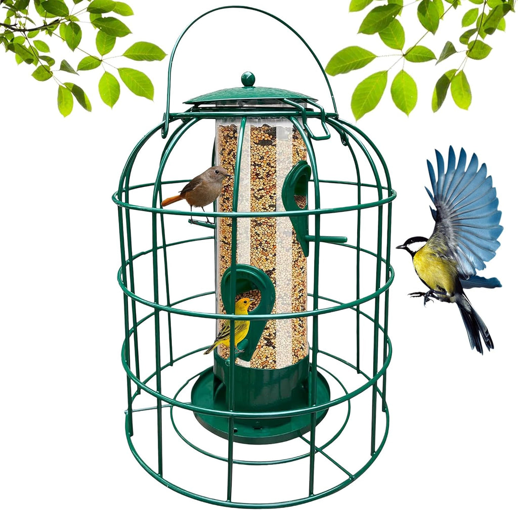 Squirrel Resistant Tube Bird Feeder