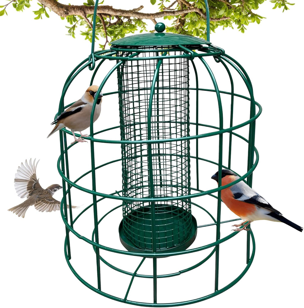 Squirrel Resistant Mesh Tube Bird Feeder