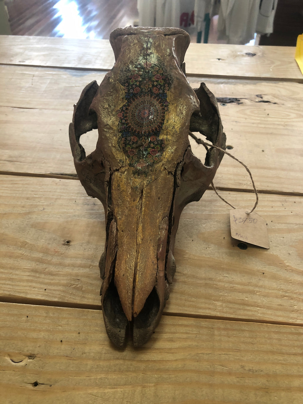 Small painted skull