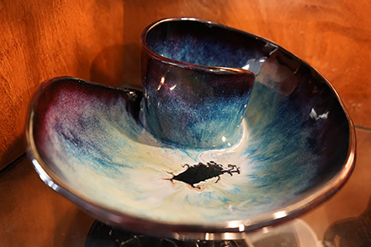 Infinity Bowl  Northern Lights