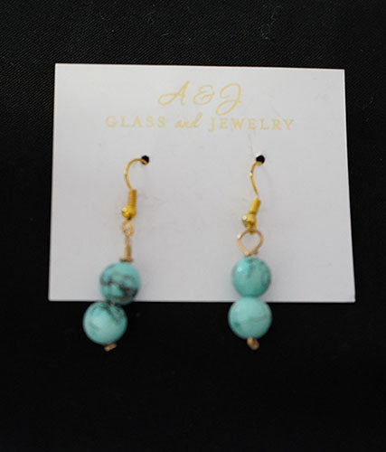 turquoise earrings