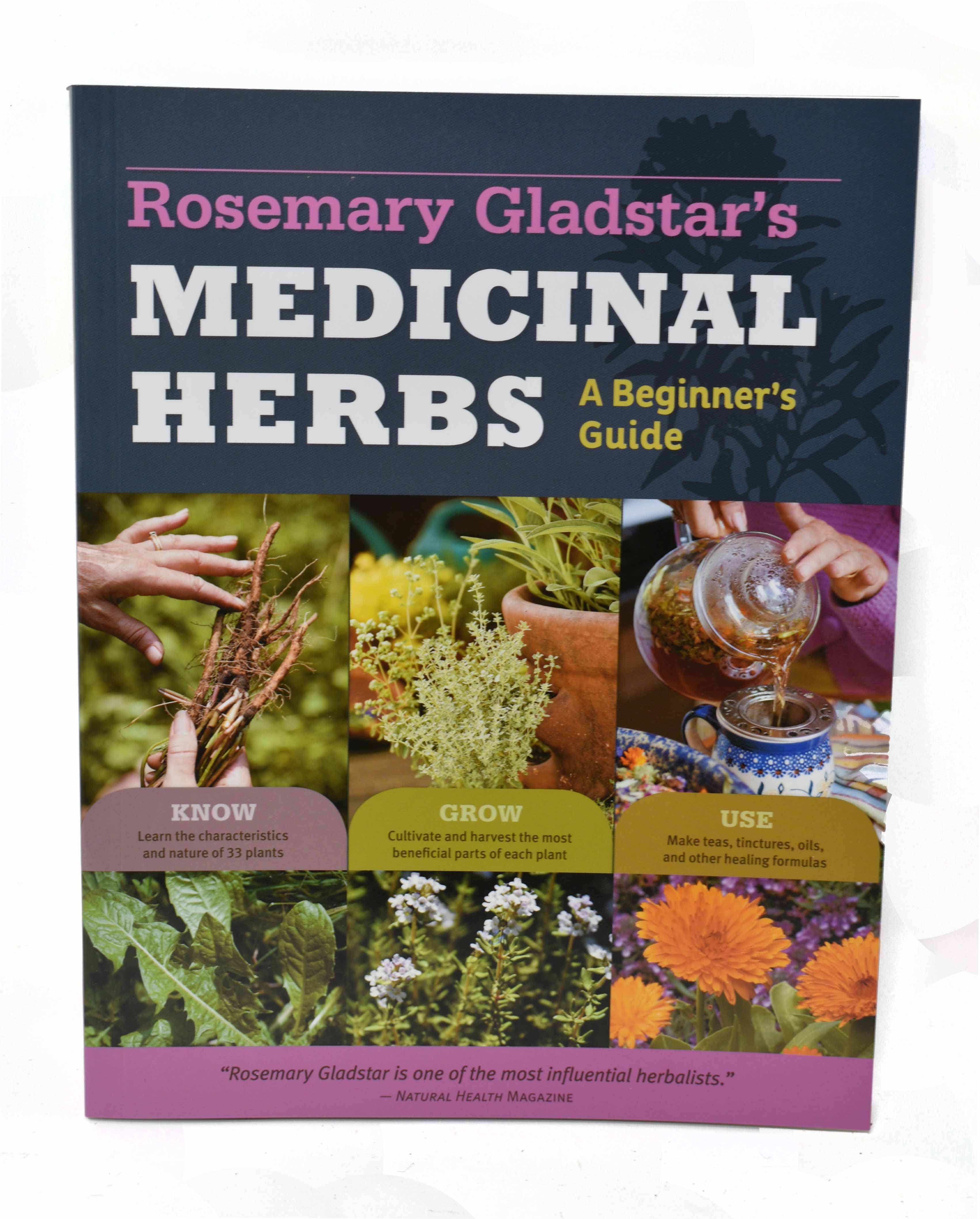 Rosemary Gladstar Medicinal Herbs Beginner Guide Book for Gardeners