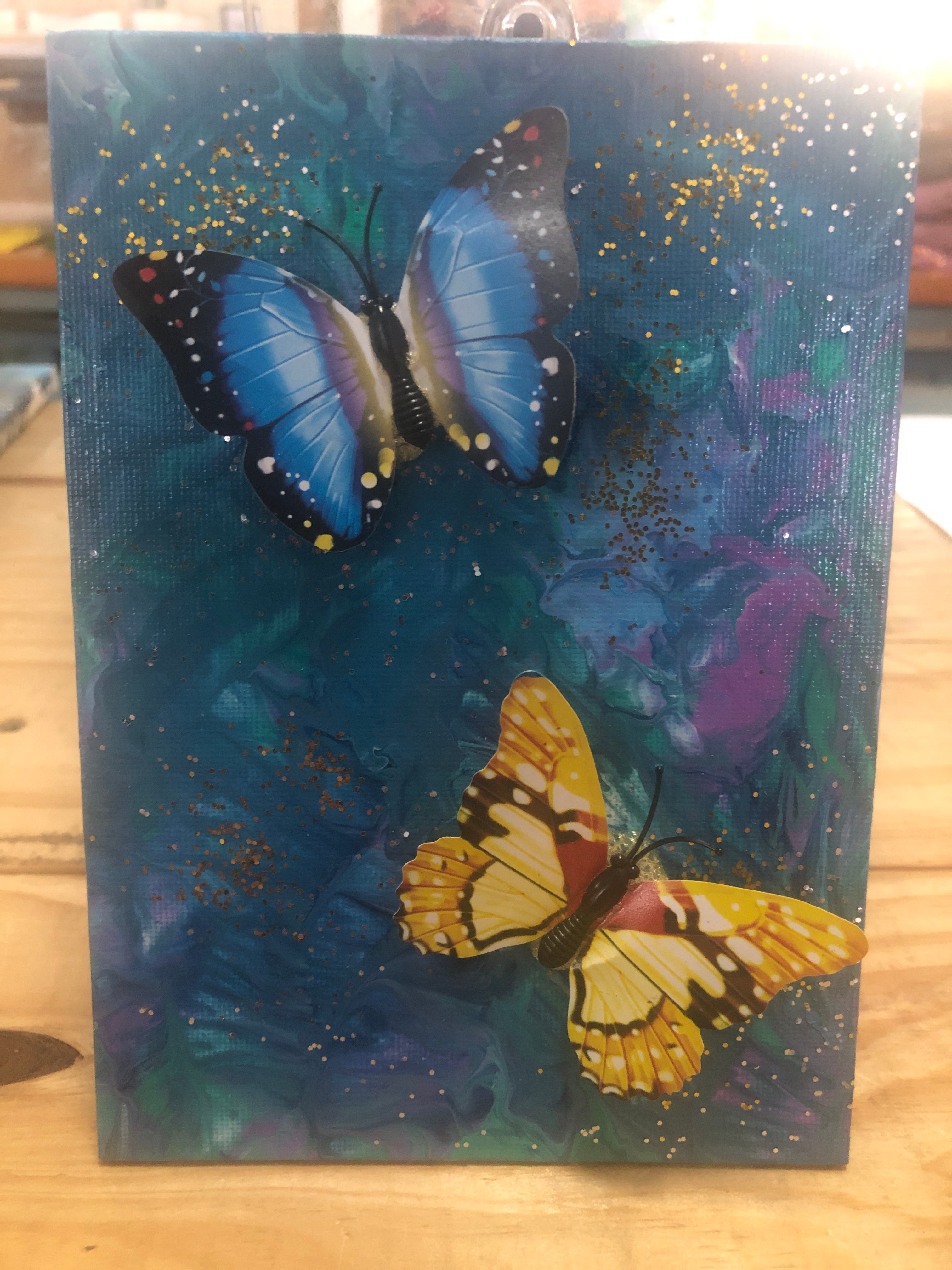 Sm butterfly painting