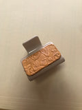Leather hair clips