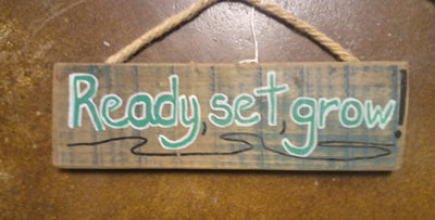 Rectangular Folk Art Signs