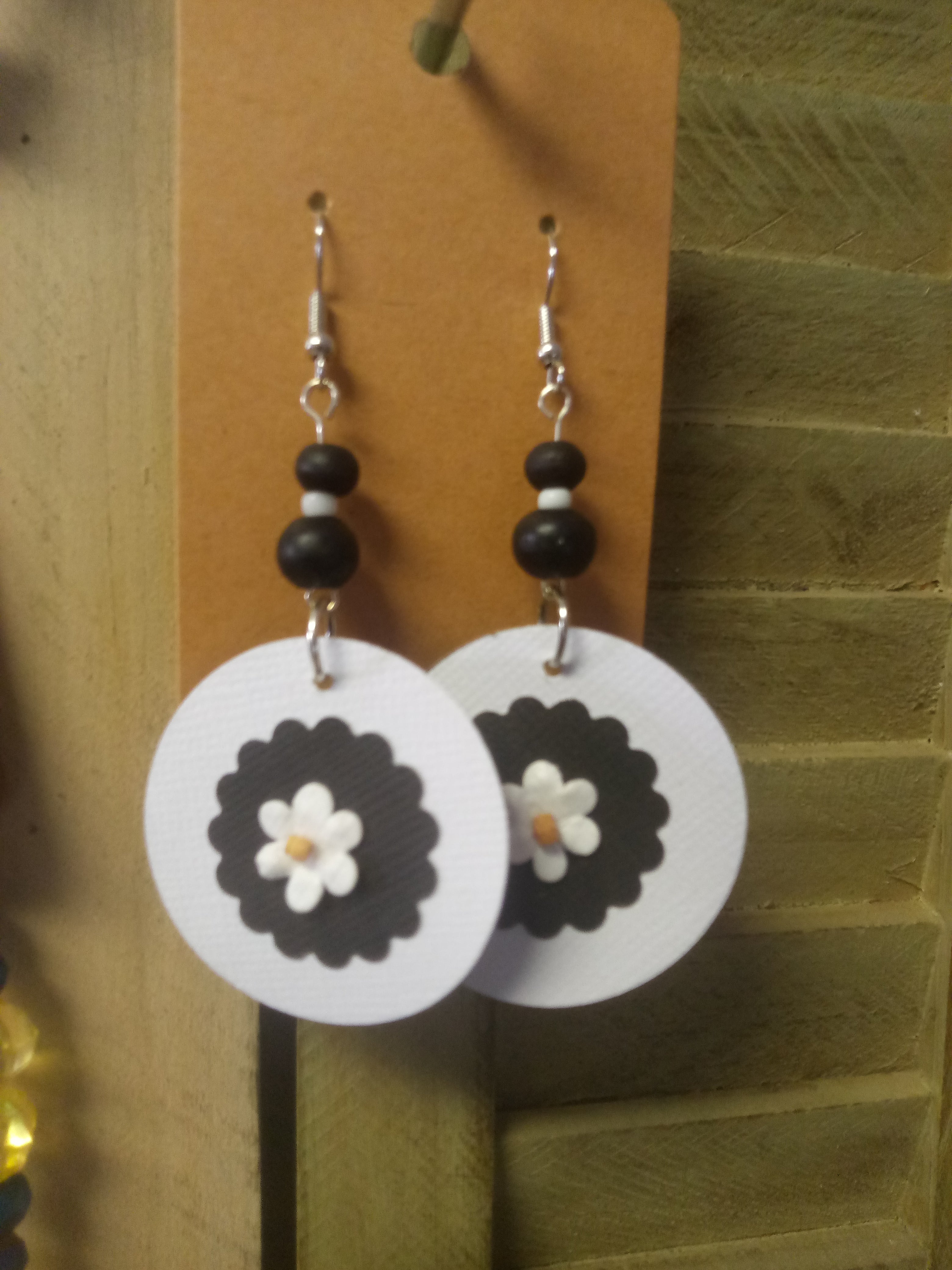 paper earrings