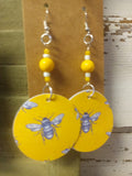 paper earrings