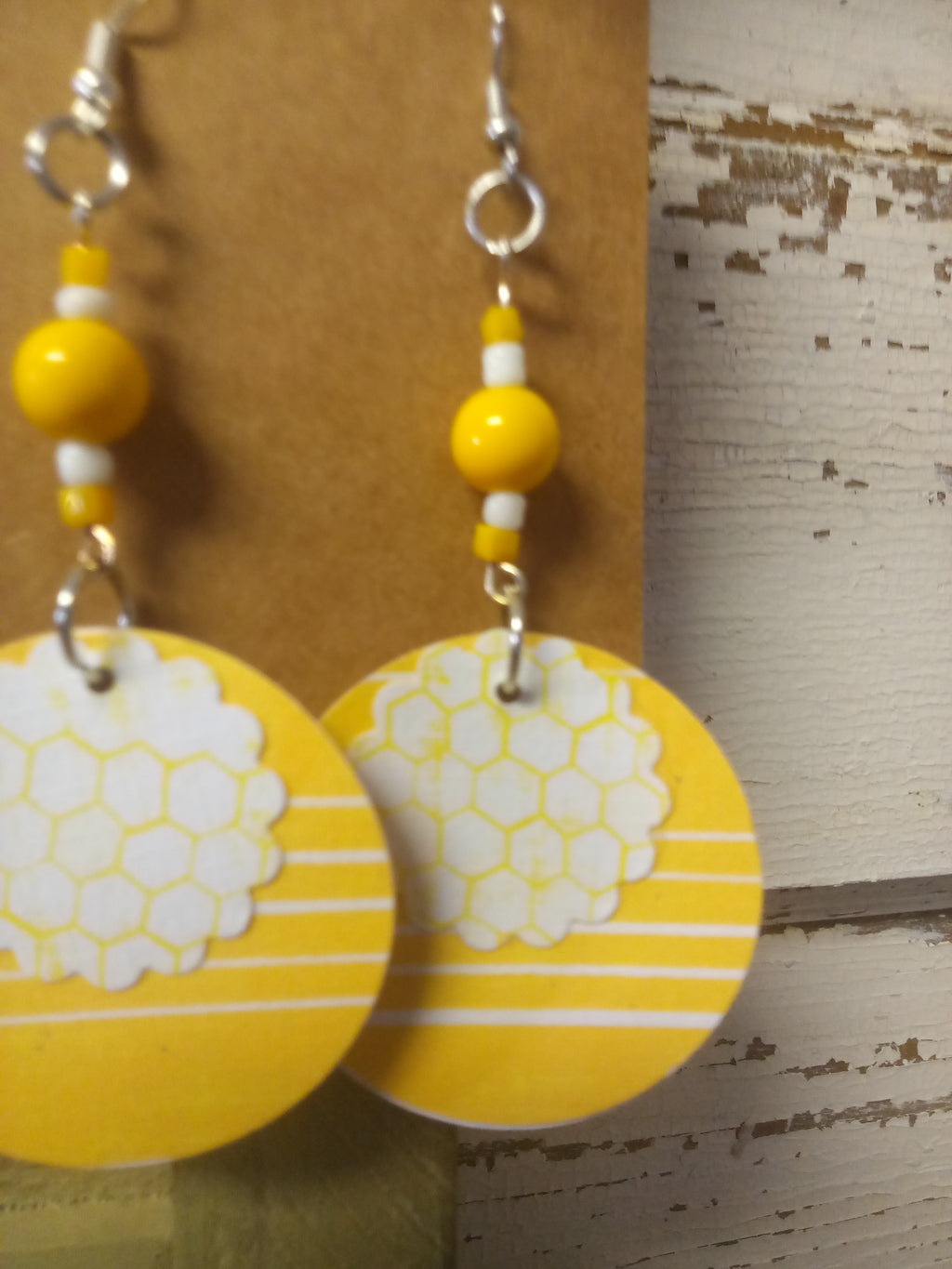 paper earrings