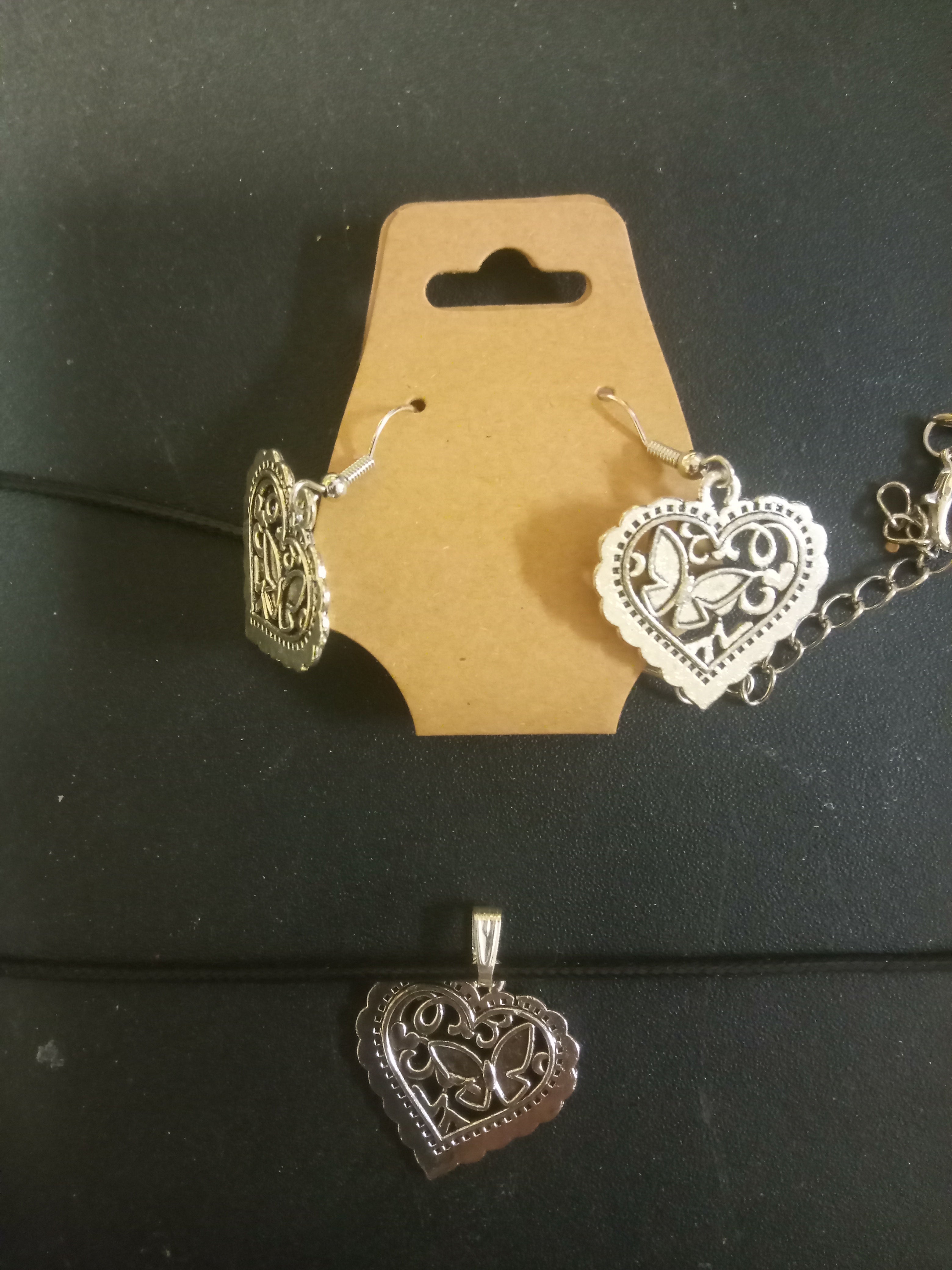 Necklace and Earrings