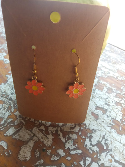 Simple Flower Earrings