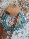 Blue Beaded Bracelets