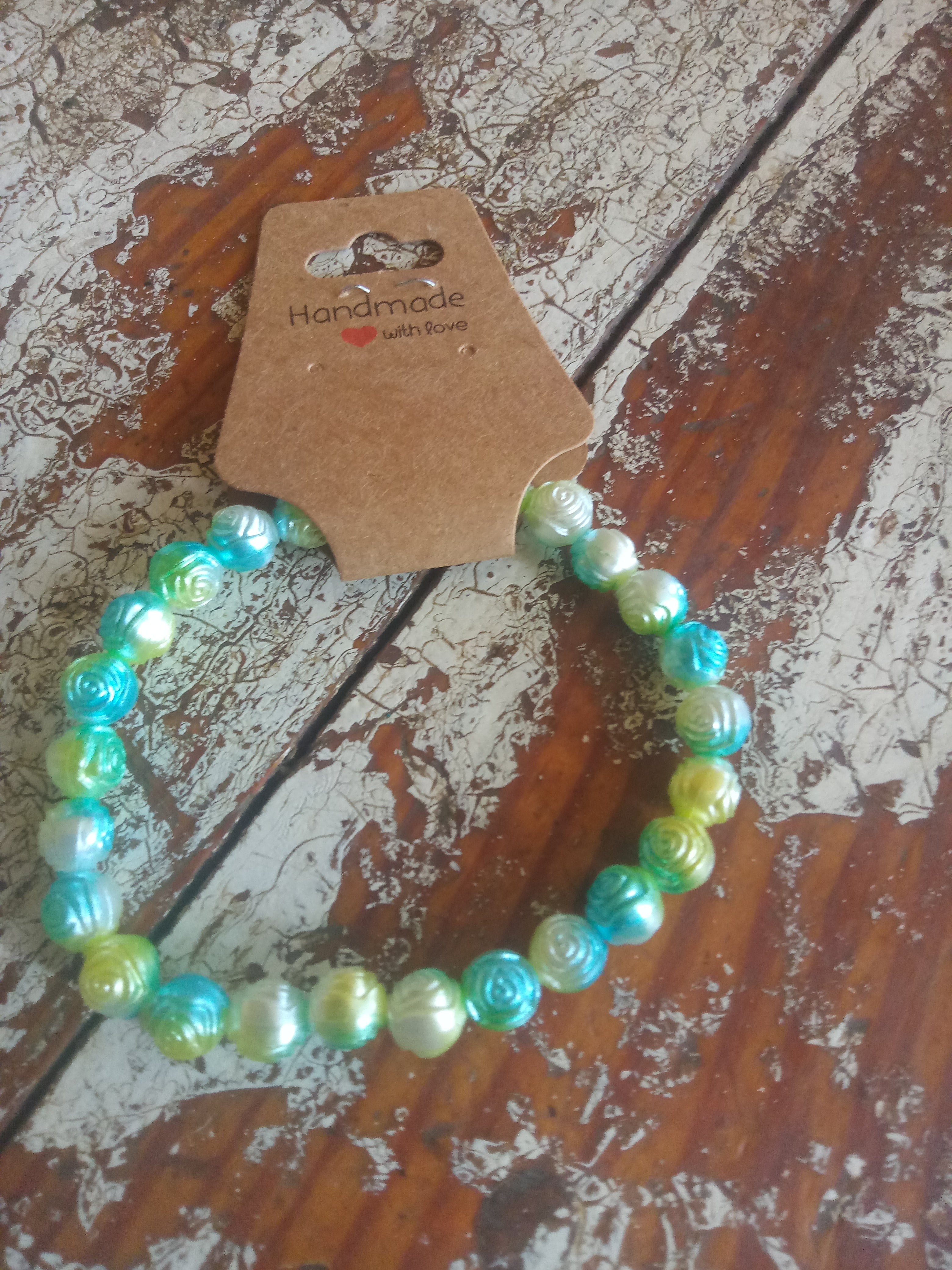 Green Beaded Bracelets