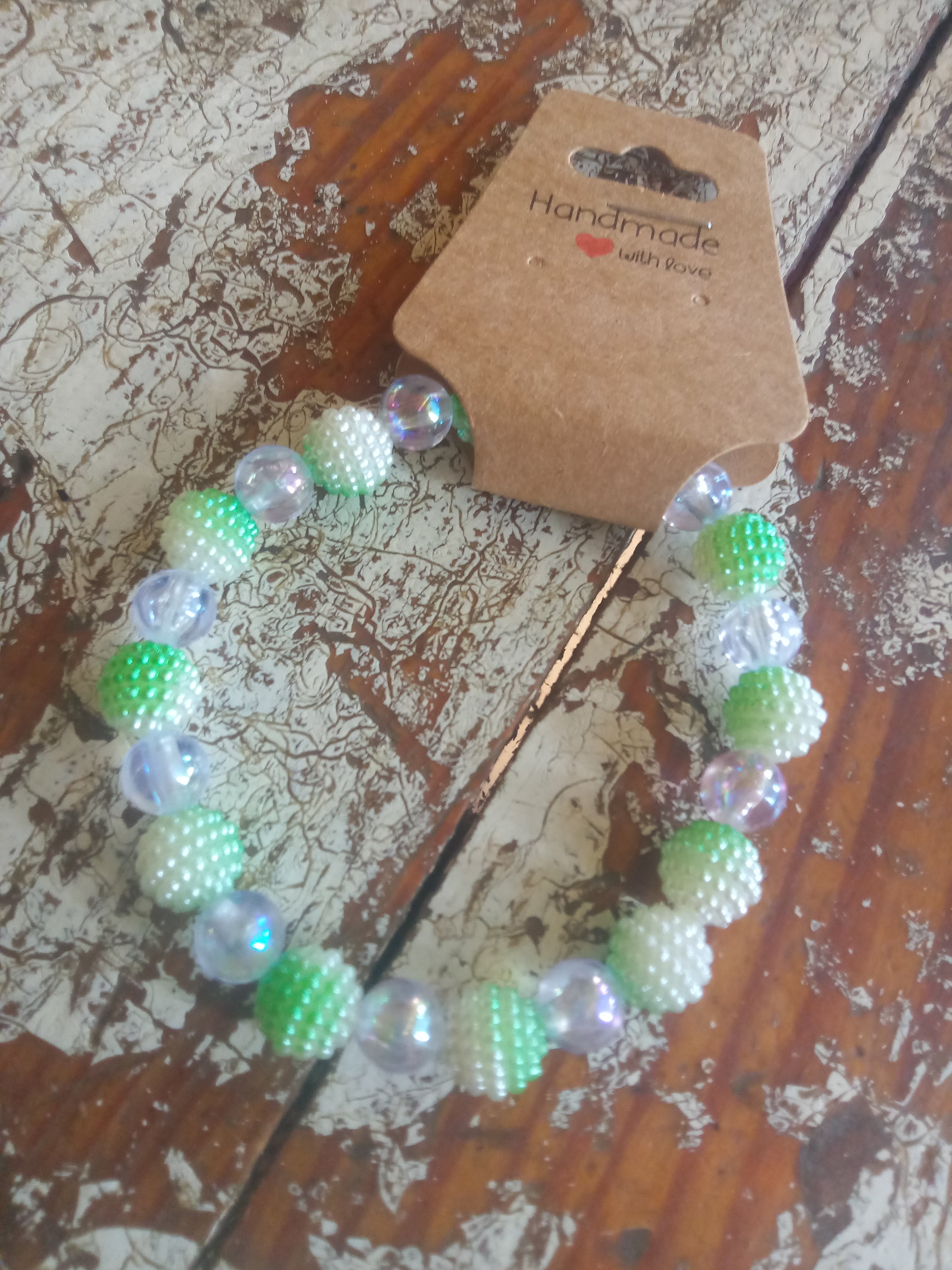 Green Beaded Bracelets