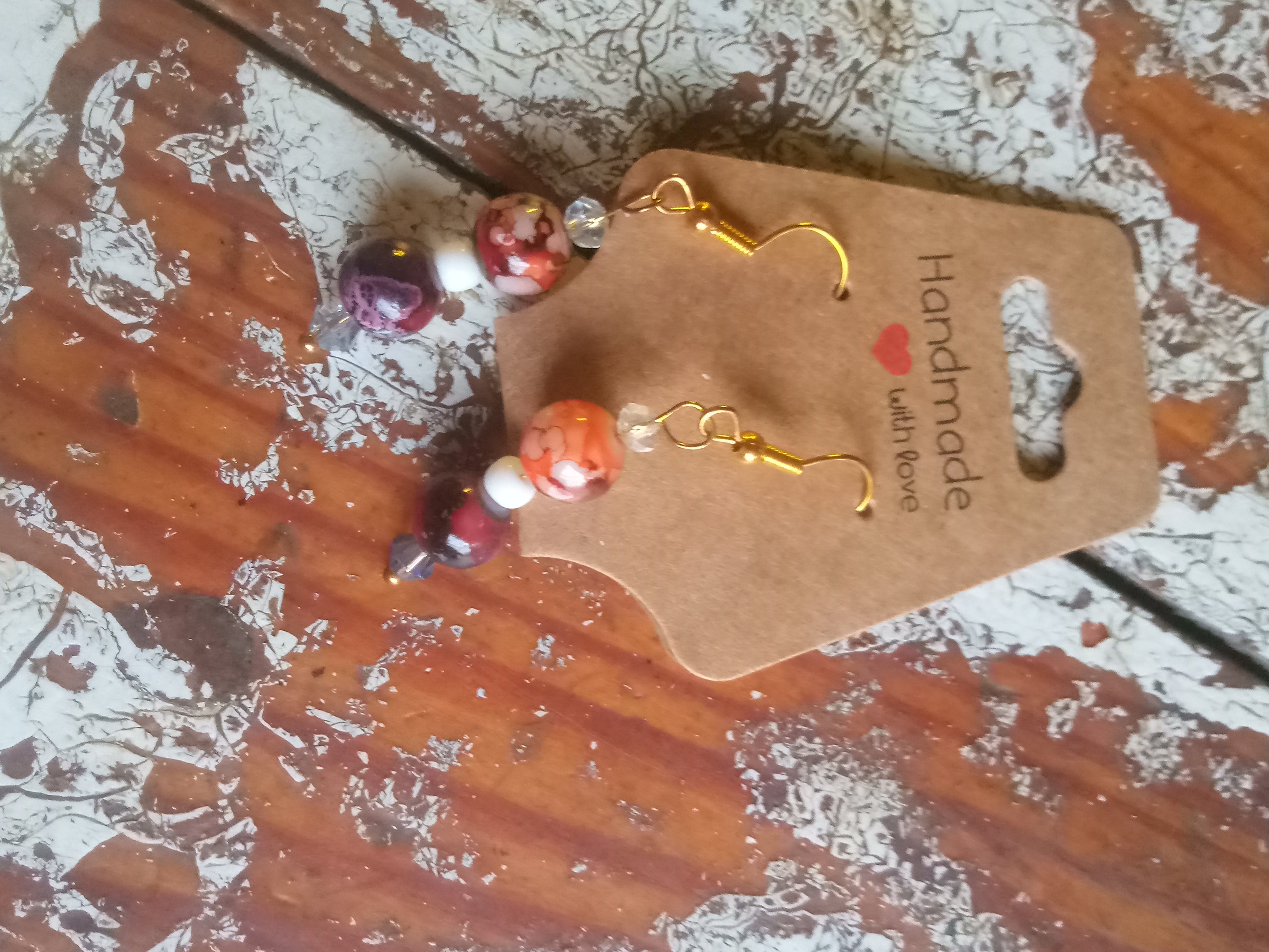 Boho style earrings