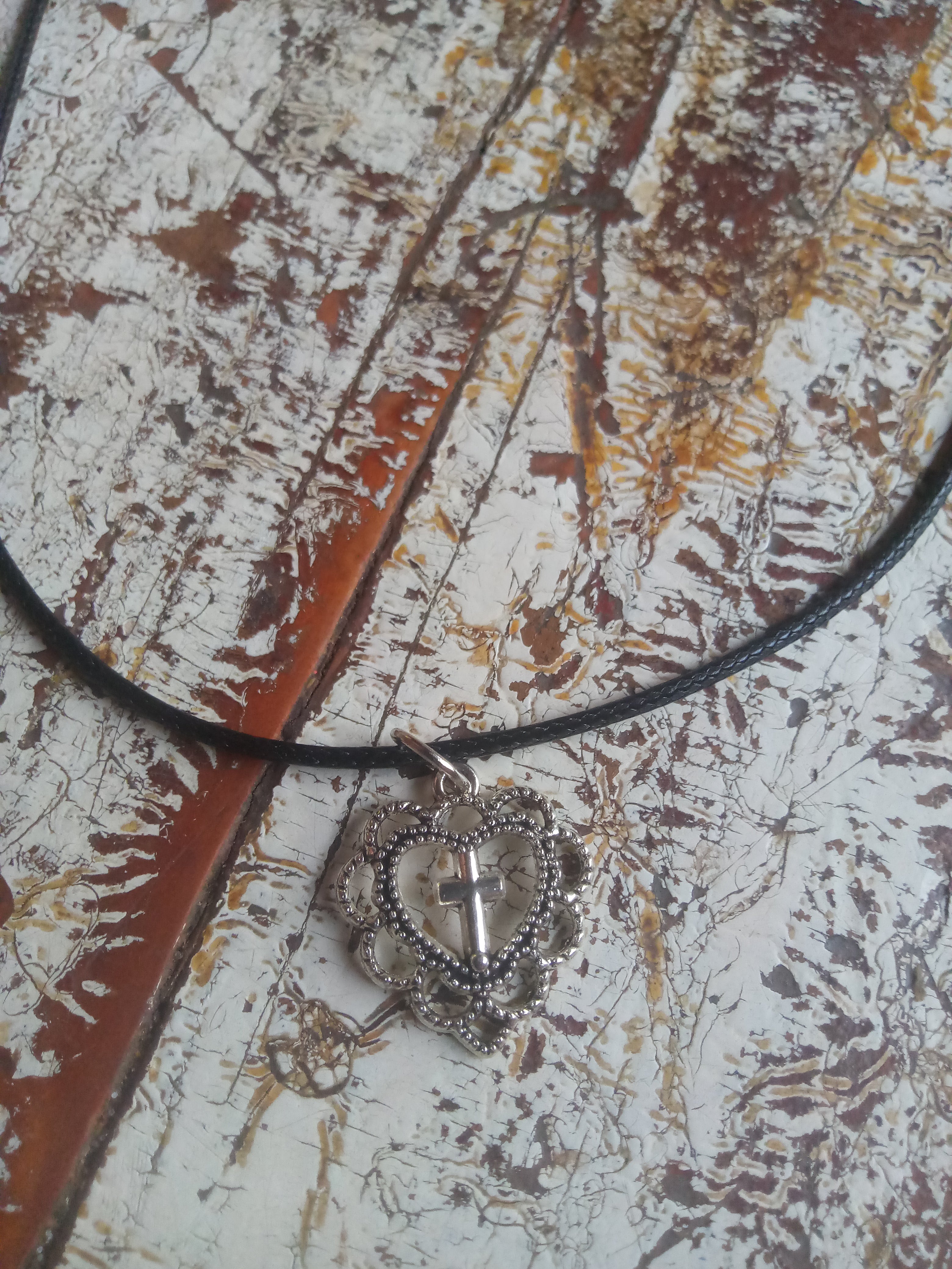 Silver charm necklaces