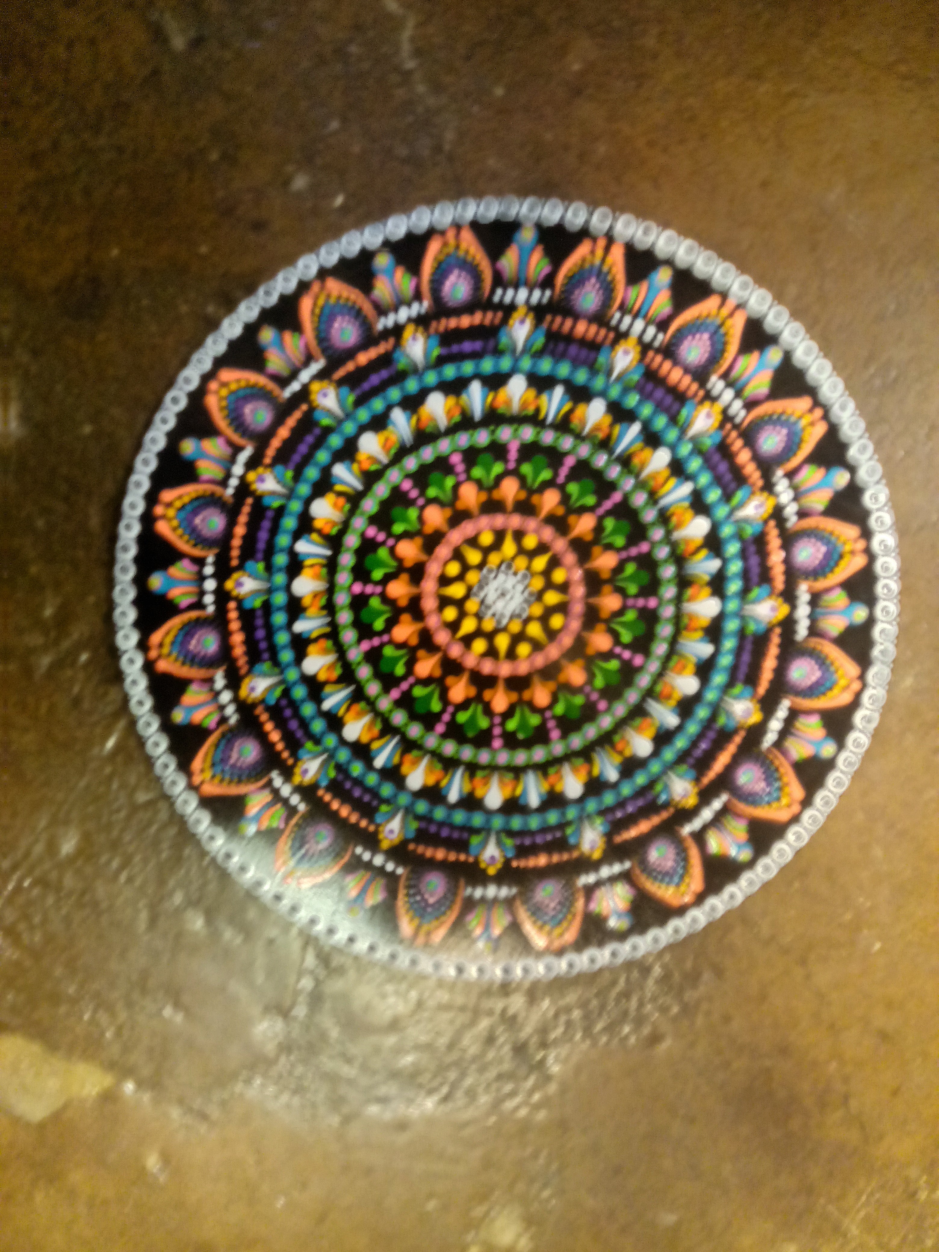 Multicolor Mandala Art