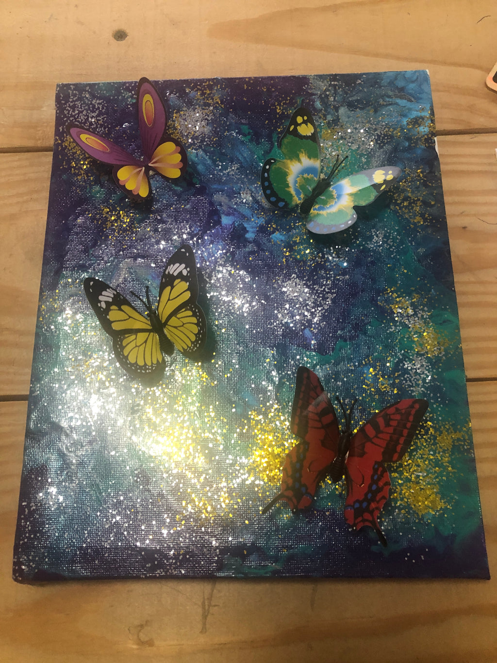 Lg butterfly painting