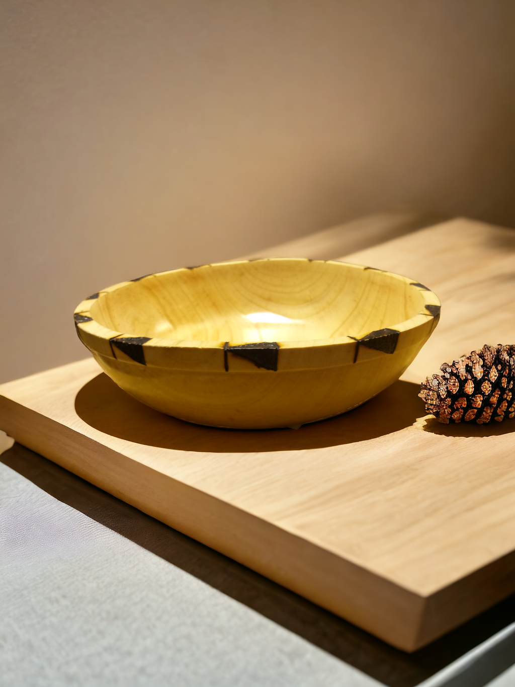 Wooden bowl from Ash