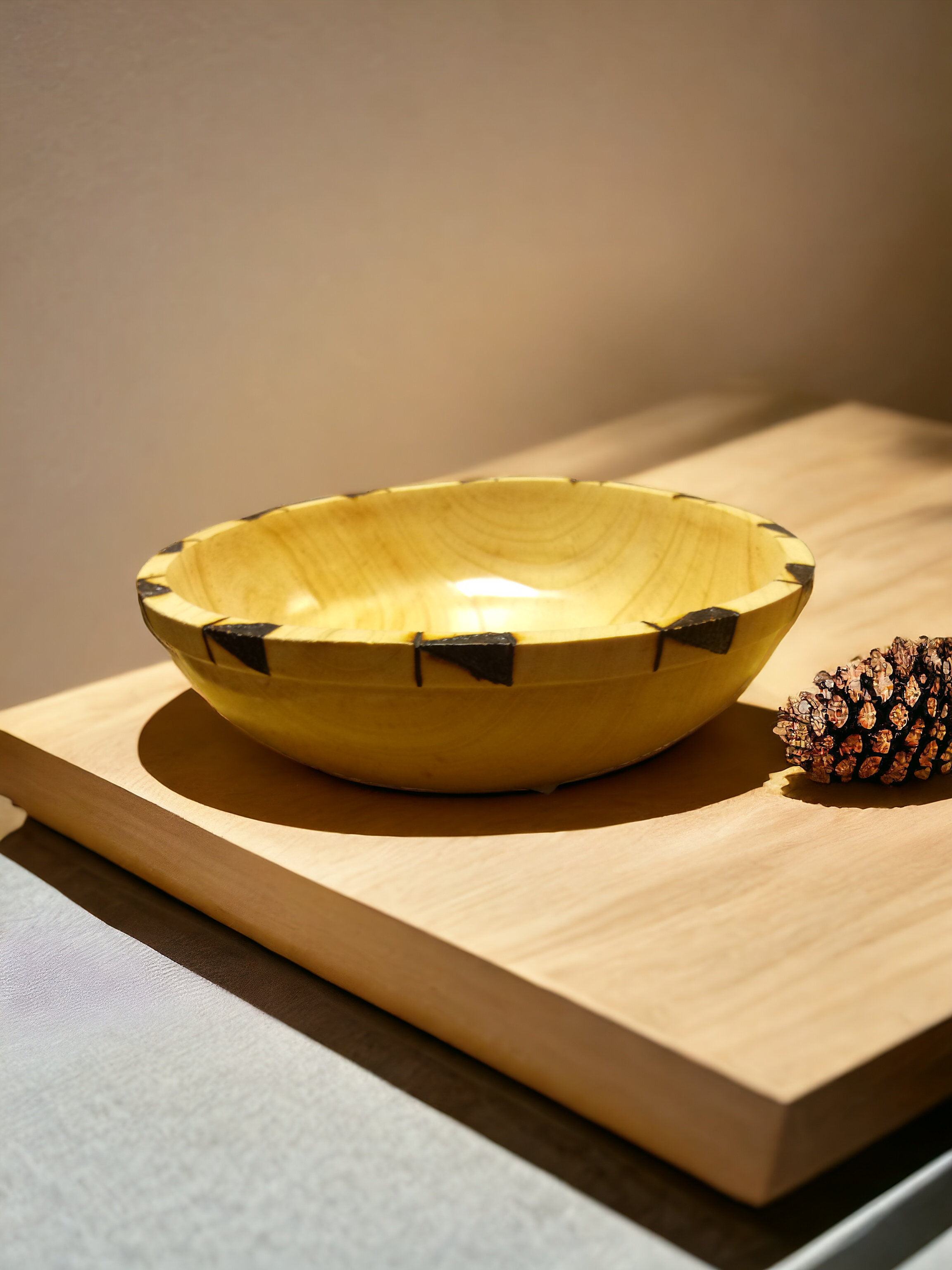 Wooden bowl from Ash