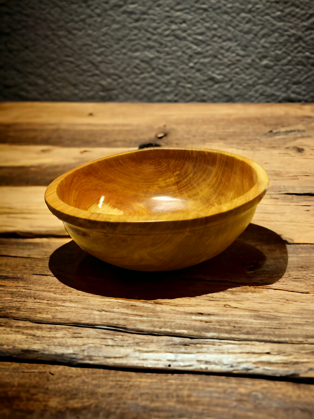 Wood bowl from Honey Locust