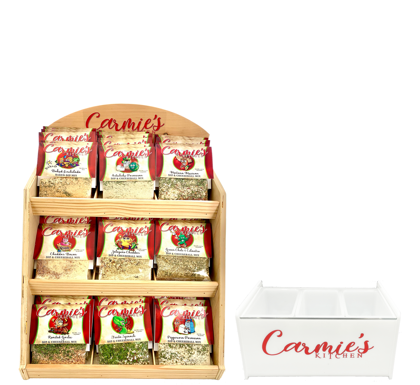 3 TIER STARTER KIT (9 DOZEN BEST SELLING DIP MIXES)