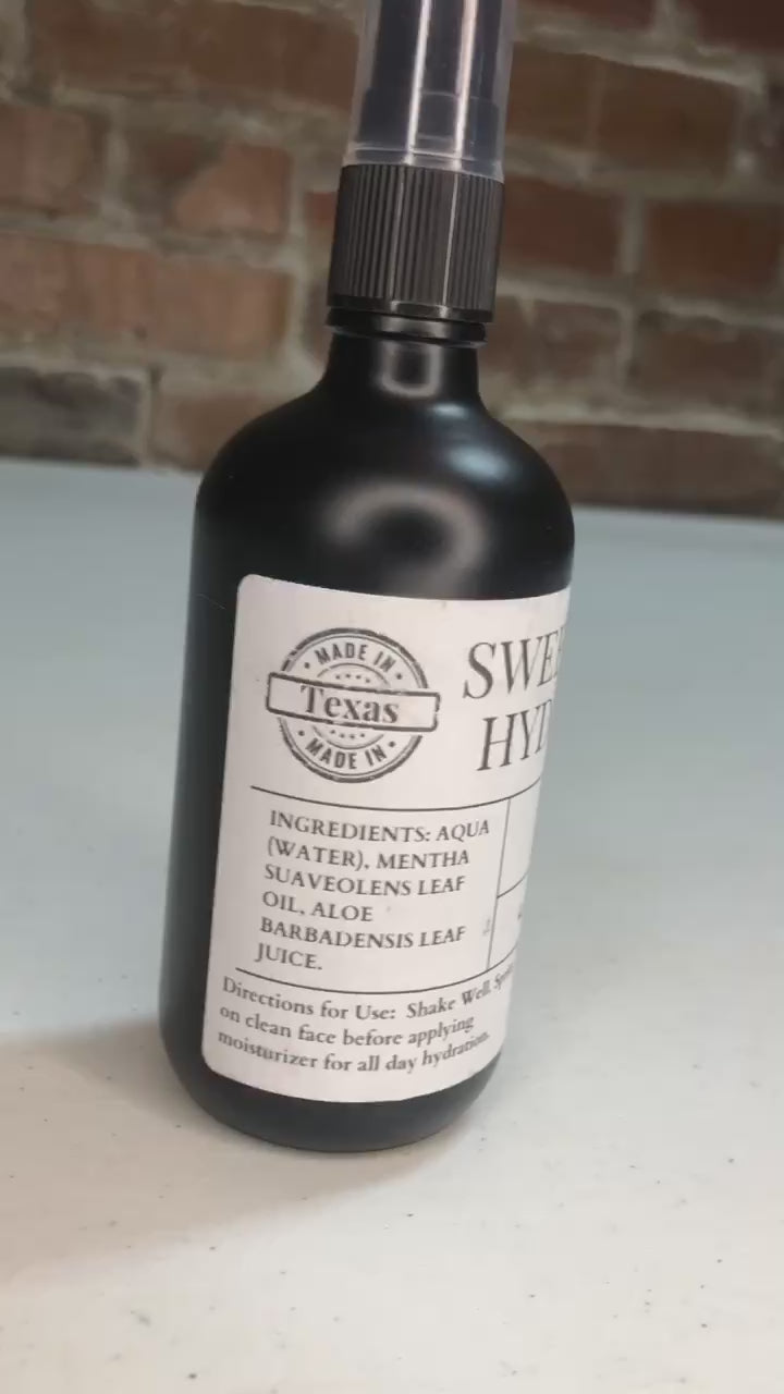 Sweet mint + aloe hydrosol