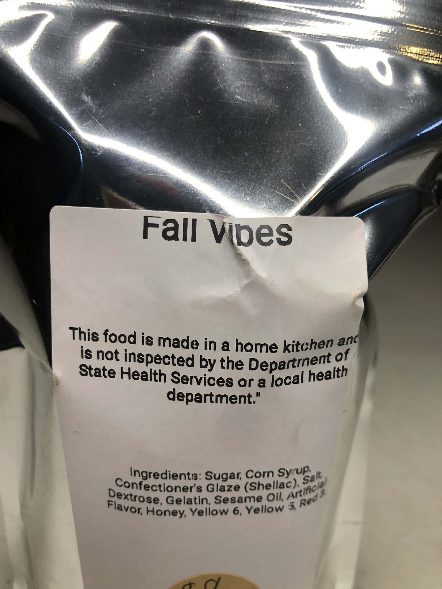 Freeze dried fall vibes