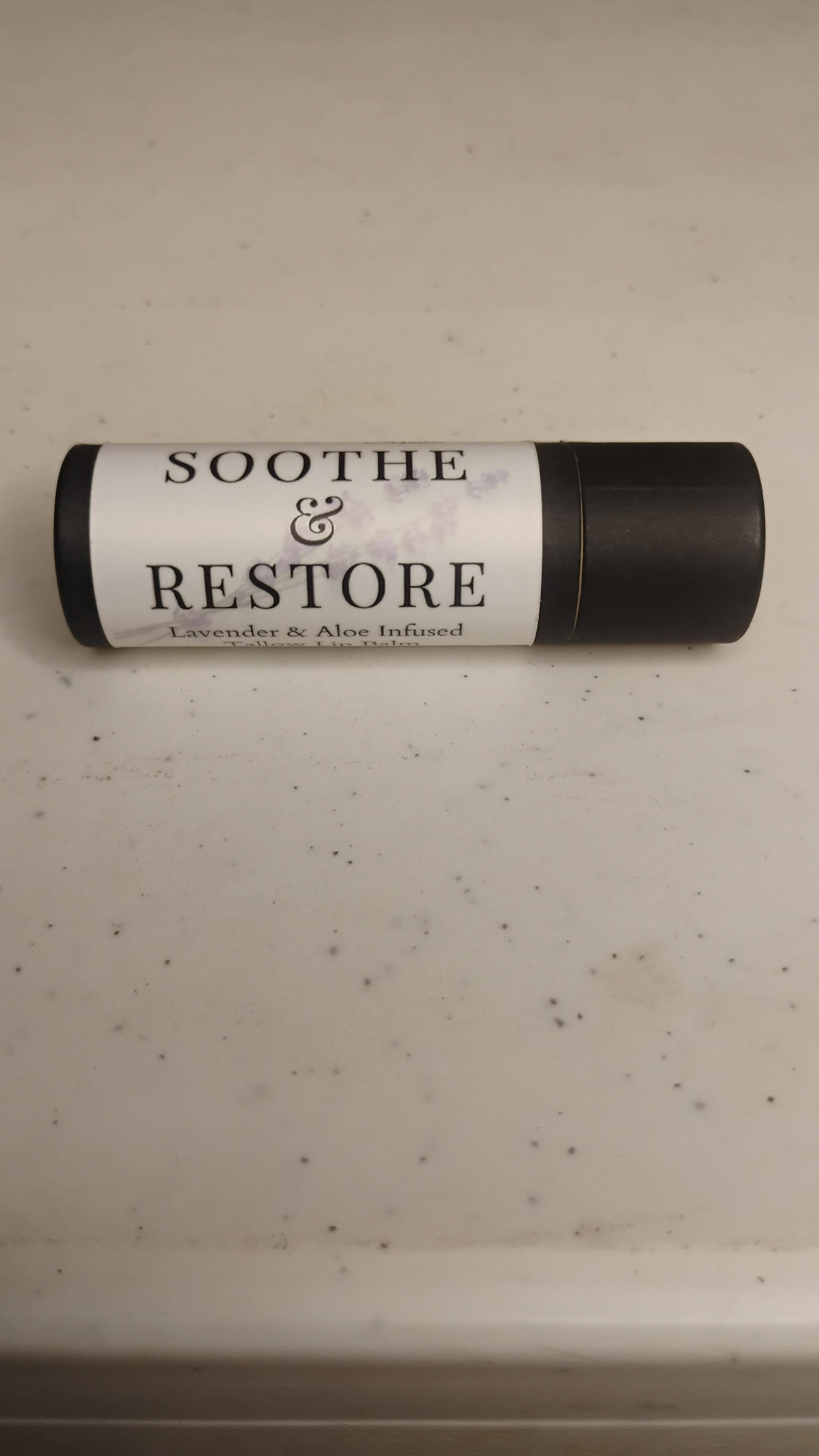 Tallow lip balms