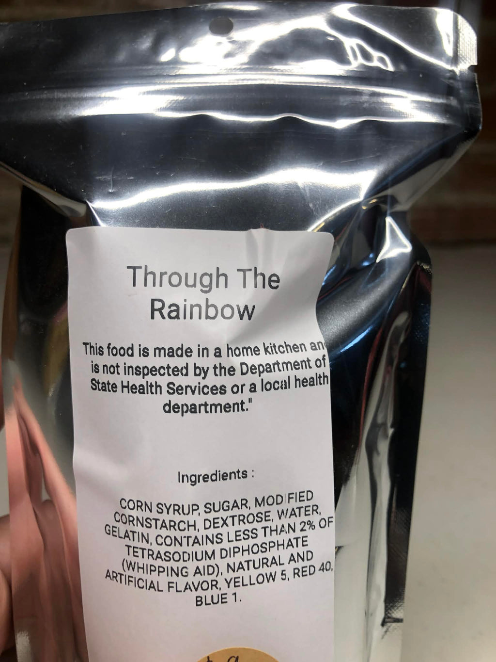 Freeze dried through the rainbow