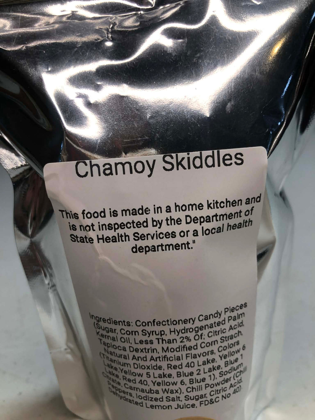 Freeze dried chamoy skiddles