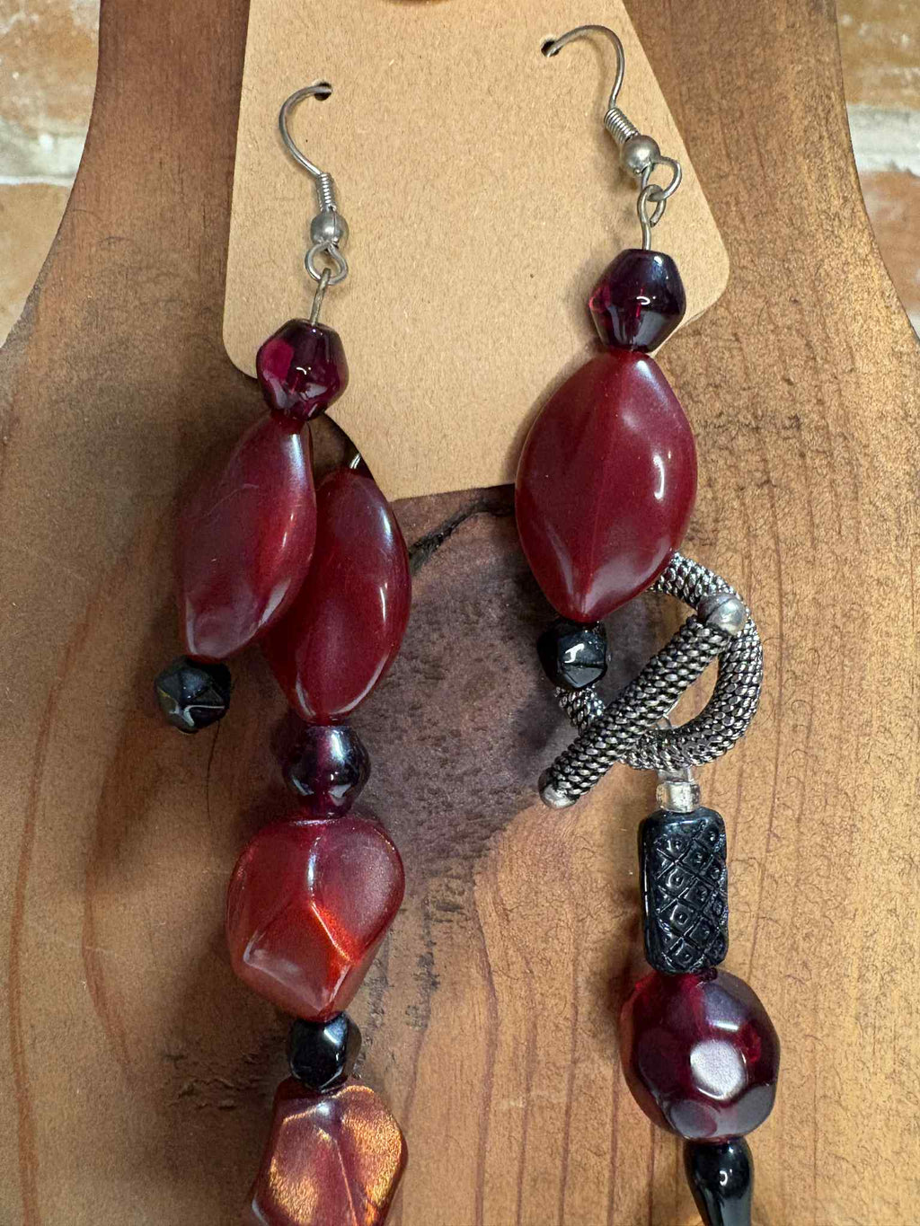 Red and black cross