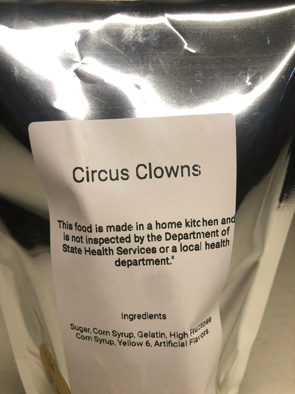 Freeze dried circus clowns