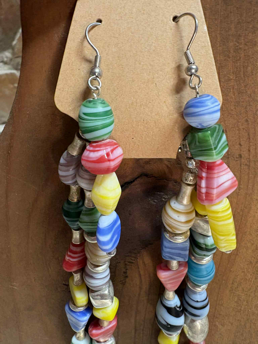 Matte colorful glass