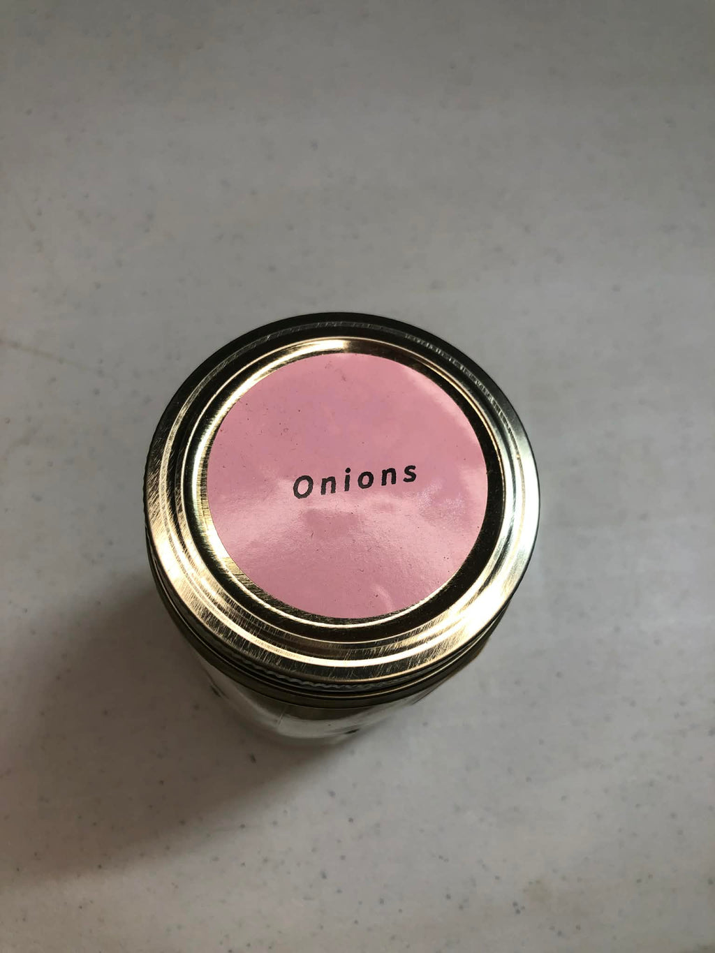 Freeze dried onions