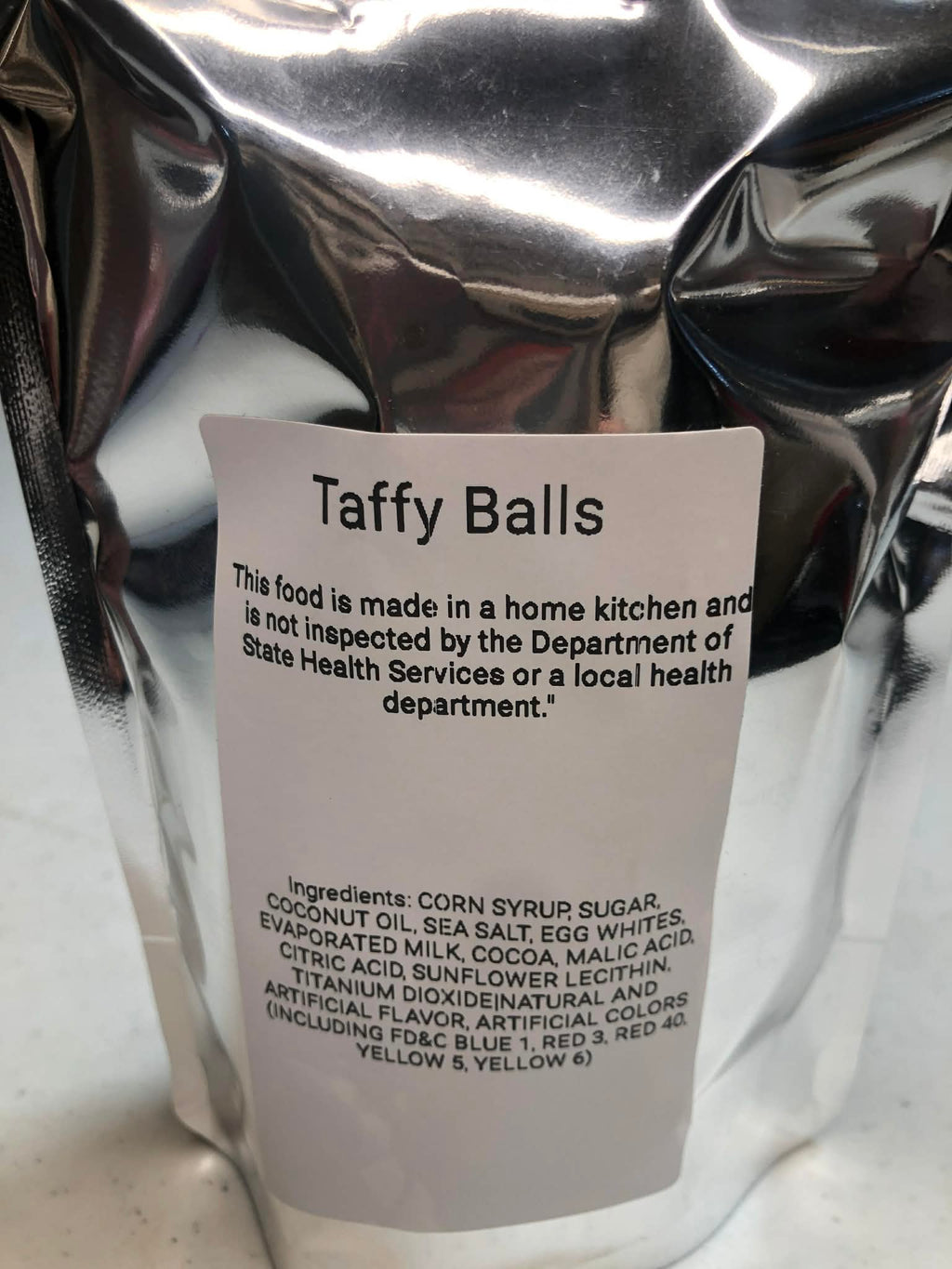 Taffy balls