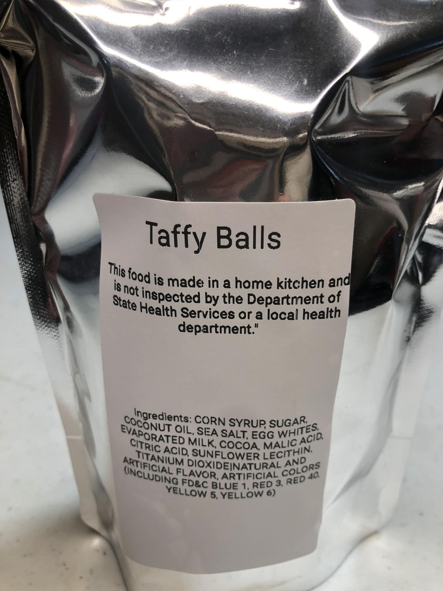 Taffy balls
