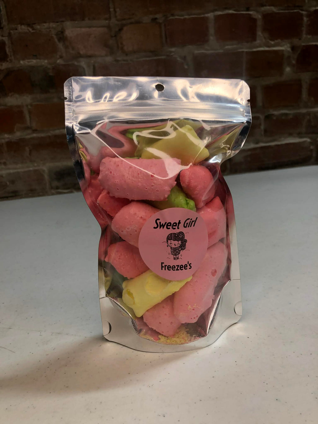 Freeze dried laffy taffy