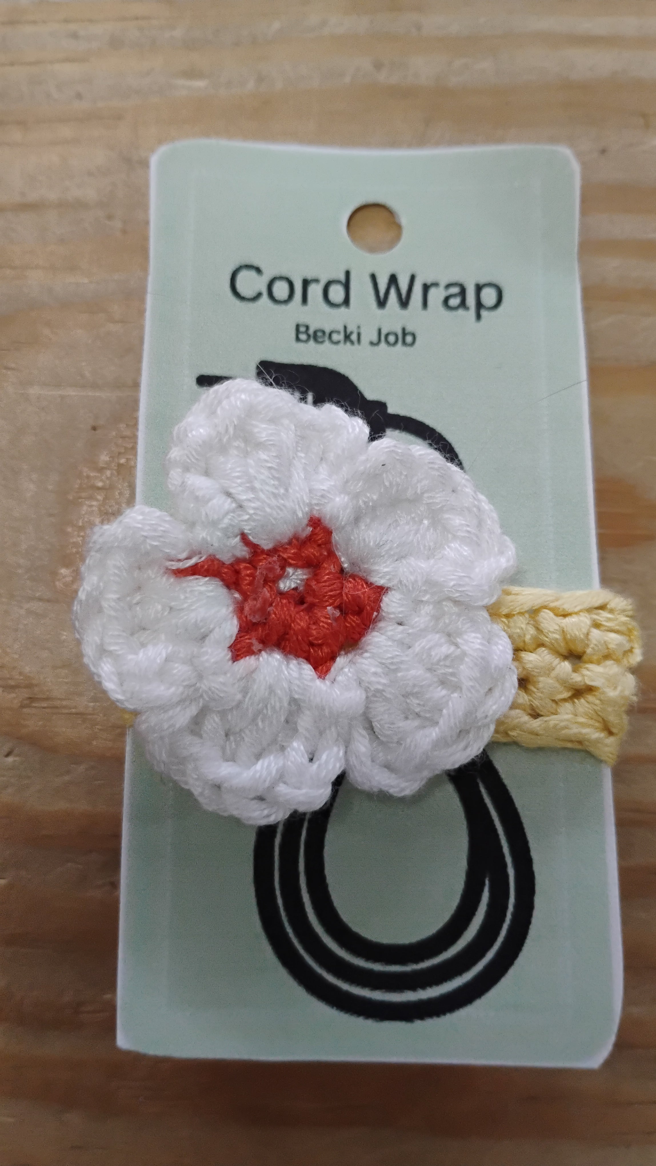 Bamboo crochet cord wraps