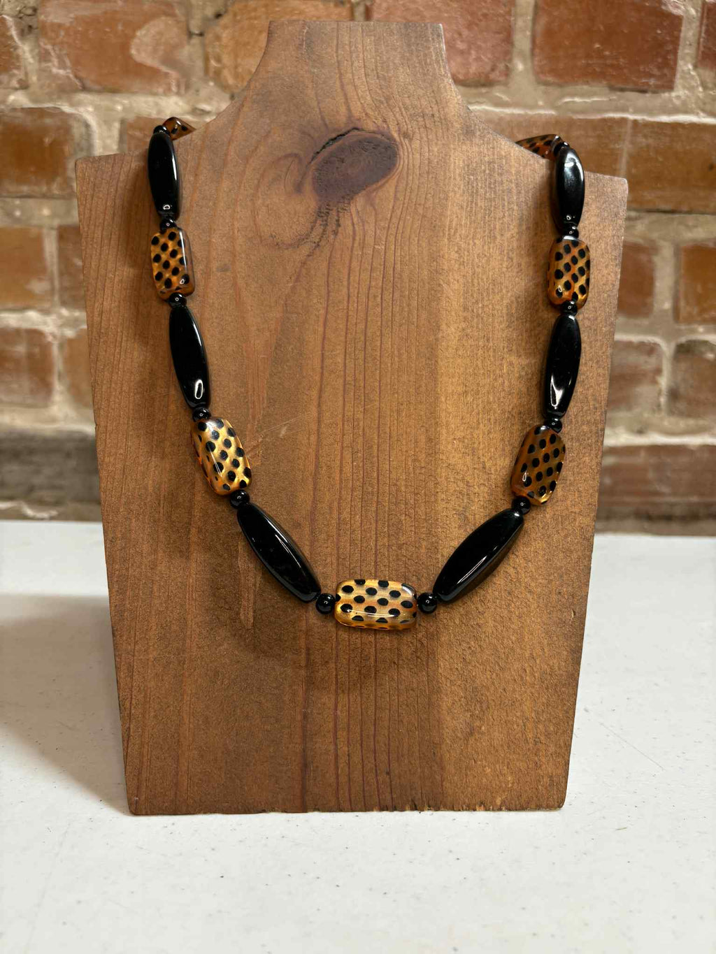 Black & leopard print